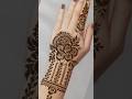 👌❤️ New mehndi design 2025 || Trading Mehndi look" #mehndi #mehndidesign #shorts #short #henna 👌💖