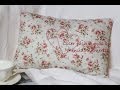Cómo hacer un cojín vintage sin cremallera - Vintage cushion
