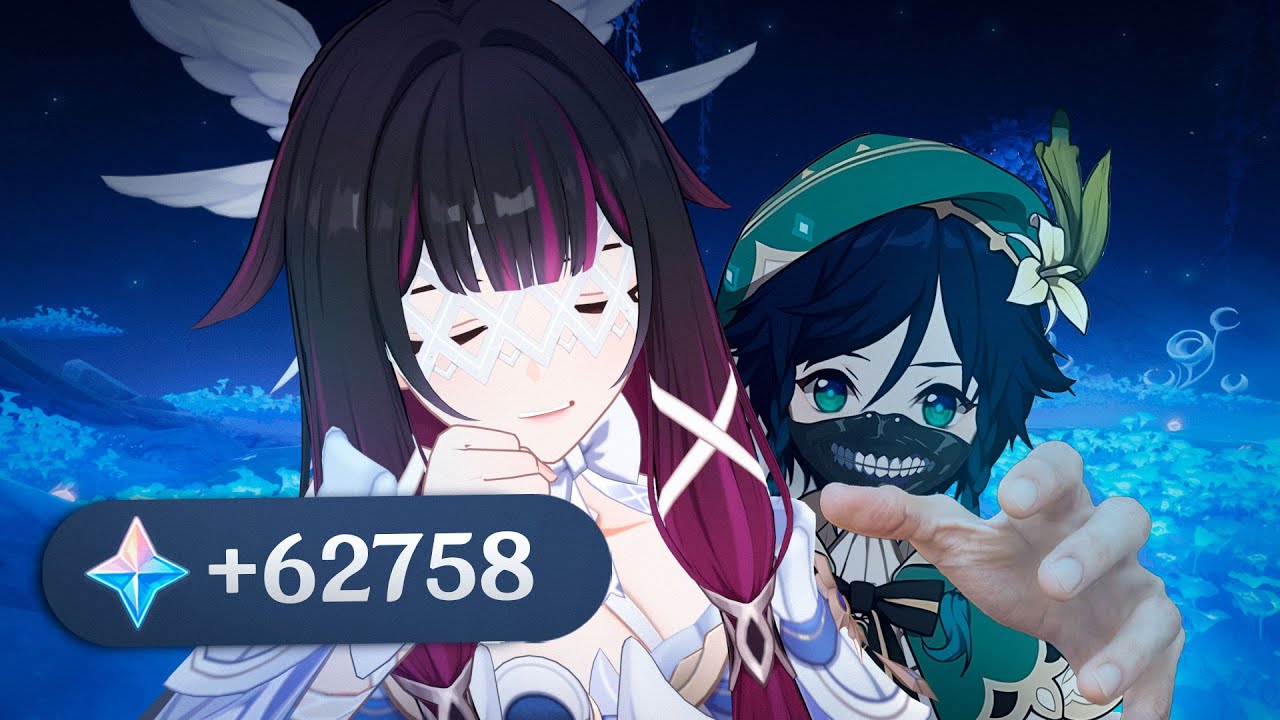 КОЛОМБИНА ВЫШЛА, НО ЕСТЬ НЮАНС  // Genshin Impact крутки Коломбины и Инеффы