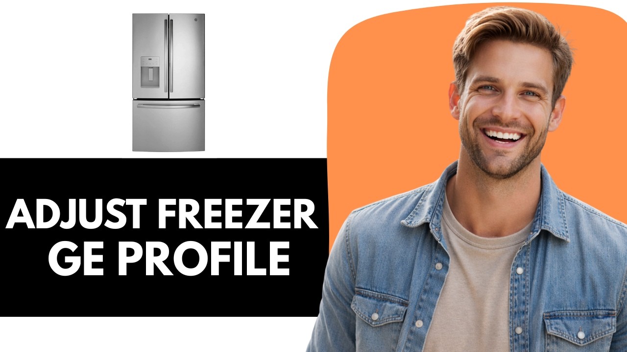 How to Adjust Freezer Temp on GE Profile Refrigerator - YouTube