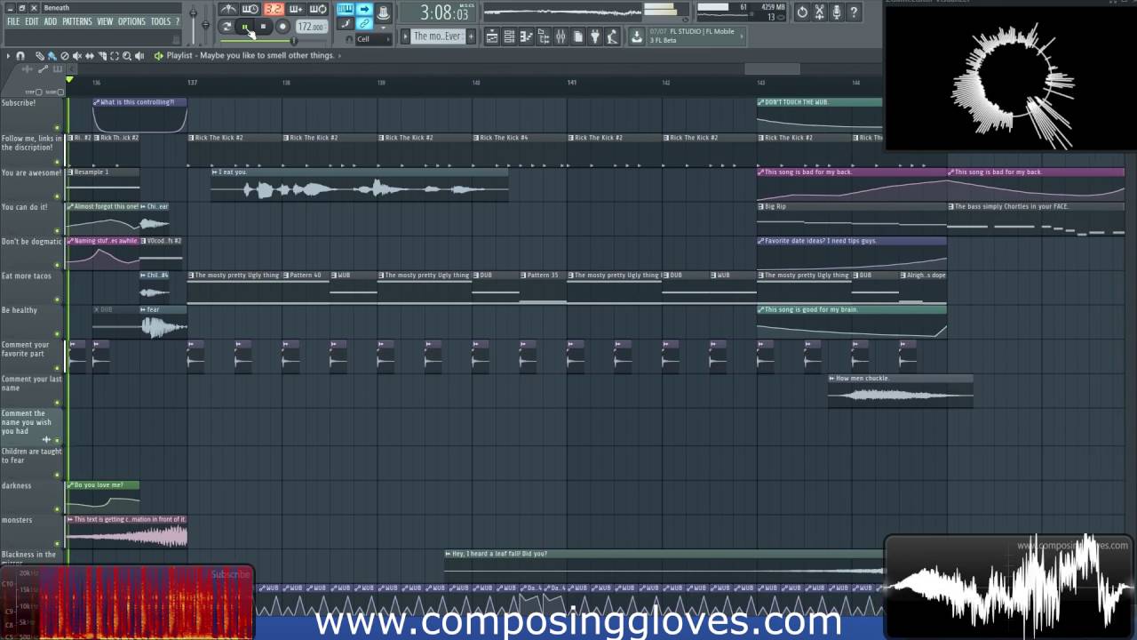 FL 12 Playthrough - Beneath - Drum and Bass - Neruofunk