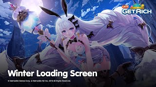 LINE Lets Get Rich: Winter Loading Screen