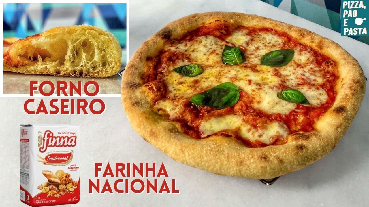 Os segredos da Pizza Caseira Perfeita | Farinha Nacional Tipo 1