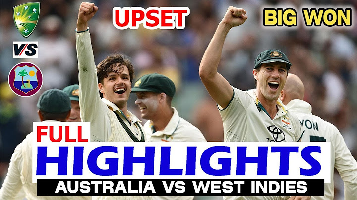 AUSTRALIA VS WEST INDIES | 1ST TEST MATCH DAY 3 FULL HIGHLIGHTS | AUS VS WI HIGHLIGHTS