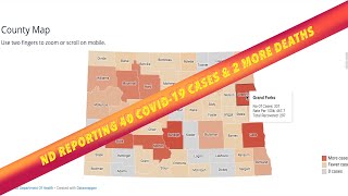 North Dakota Reporting 40 New COVID-19 Cases & 2 More Deaths Friday