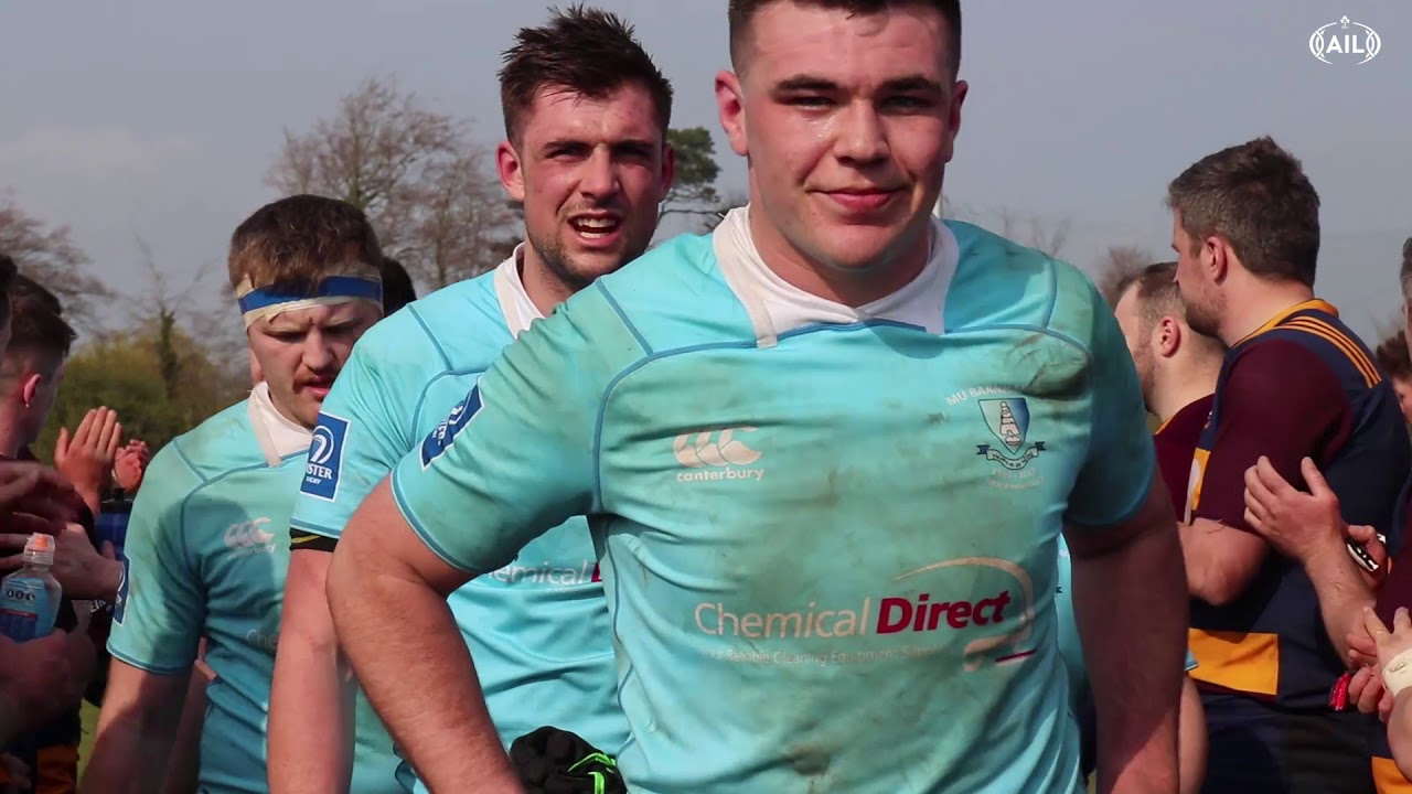ulster bank Division 2B Champions MU Barnhall Celebrate First Ever All-Ireland League Trophy