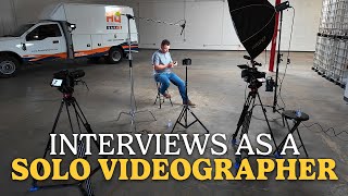 Solo Videographer Interviews | New Monitor | BTS