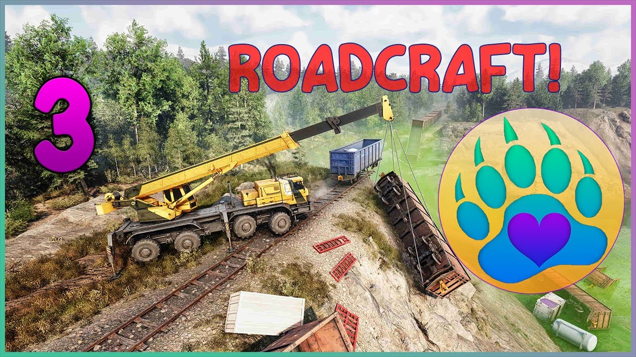 RoadCraft - Episode 3: Ripping Trees Out of the Ground is Bad - YouTube