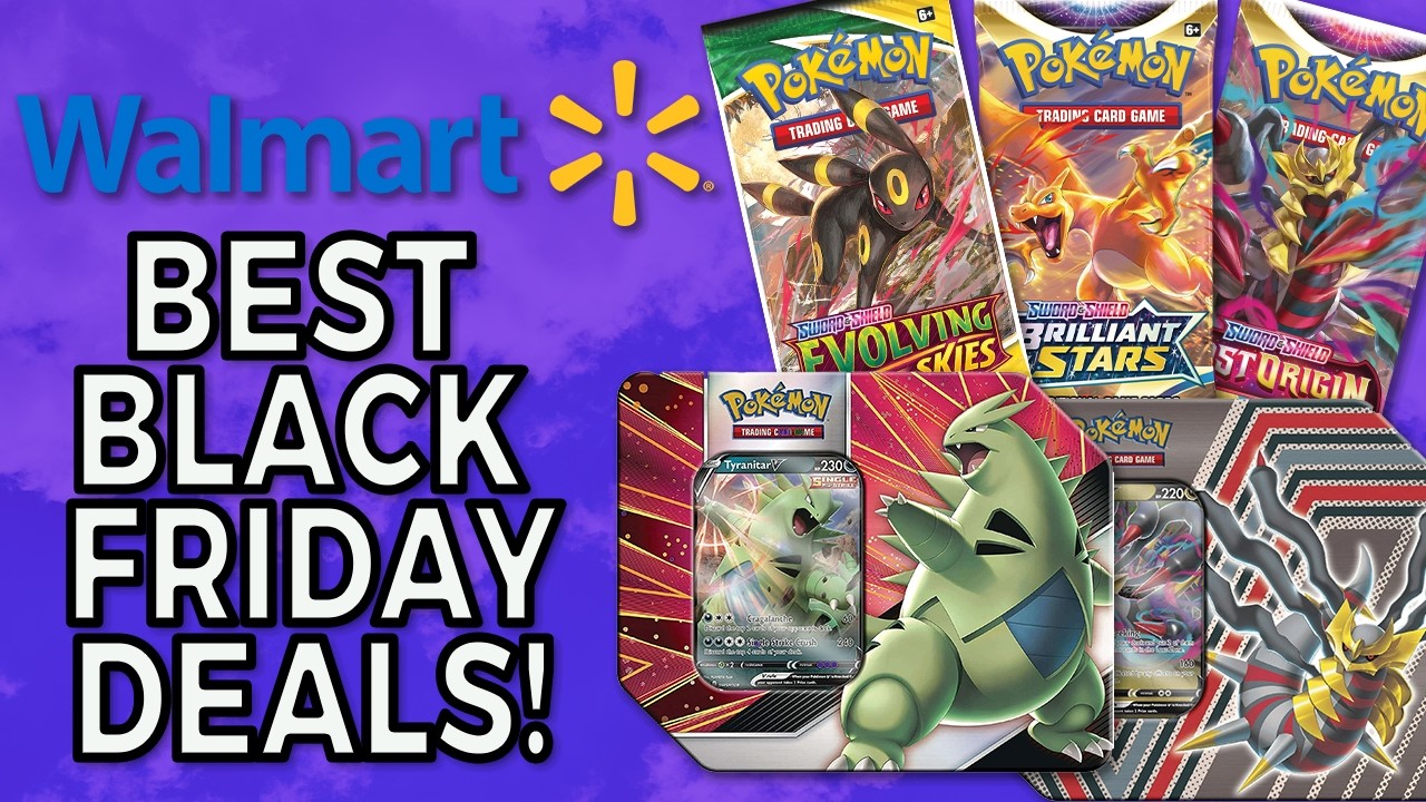 Walmart's Black Friday Pokemon TCG Deals were the BEST!