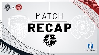 Spirit vs Thorns game recap | August 27, 2023