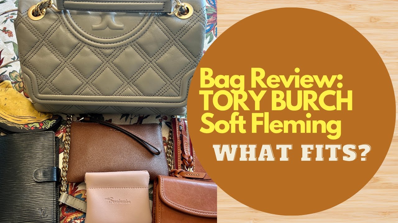 FAKE vs REAL : Tory Burch Soft Fleming comparison 