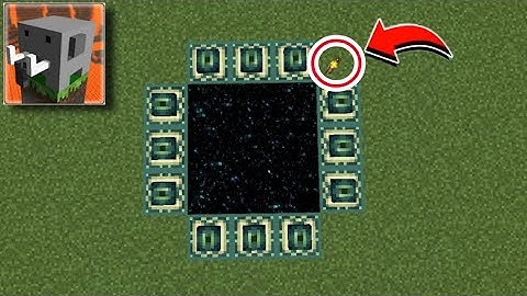 How to Make a END PORTAL in Craftsman : Building Craft