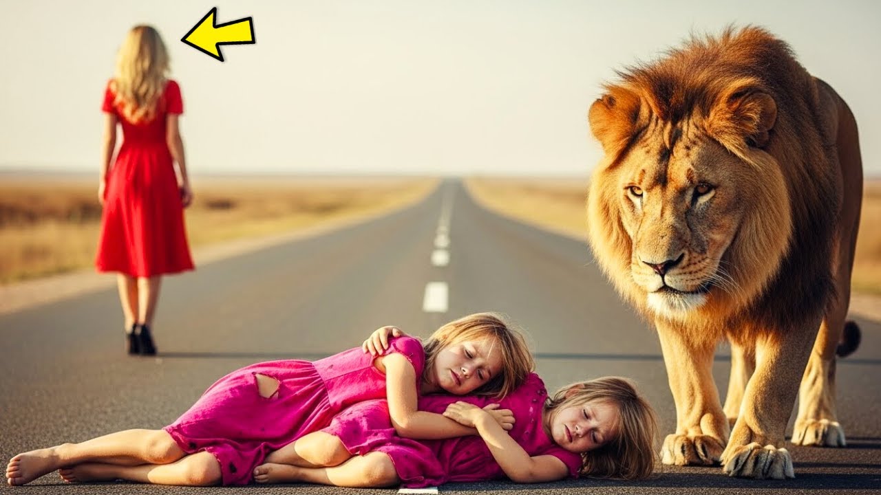 امرأة أَرْمَلَة تترك توأمتين مصابتين بالحُمّى على الطريق، لكن ما يفعله الأسد بعد ذلك…