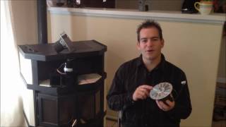 Quadrafire Combustion Exhaust Fan Motor Blower