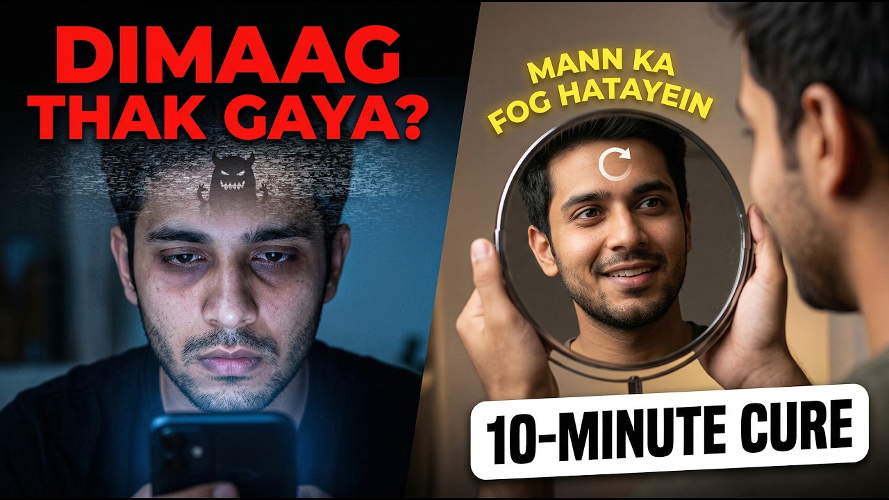 Why Your Brain is Always Tired (And How to Fix It in 10 Mins) - YouTube