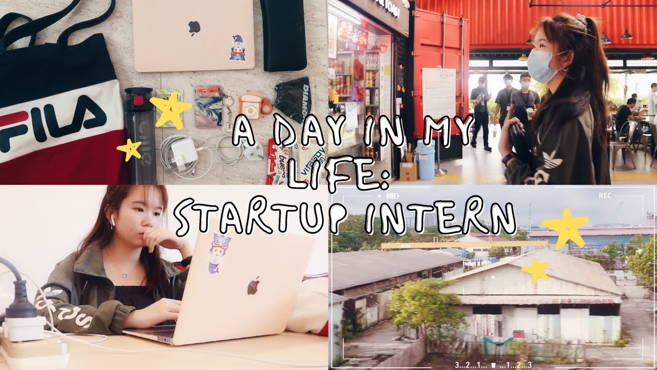 Vlog | A Day In My Life | Startup Intern in Singapore - YouTube
