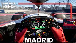 F1 26 Dlc Realistic Gameplay  Lewis Hamilton Ferrari Sf26 Madrid Gp