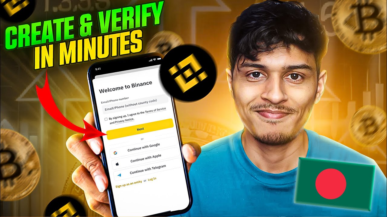 বাংলাদেশে Binance Account খুলে Verify করার সঠিক নিয়ম | How to Create Binance Account & Verify