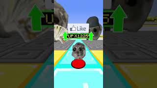 Sad Hamster GigaBig | Minecraft BigWalk 🐹🐭#minecraft #shorts