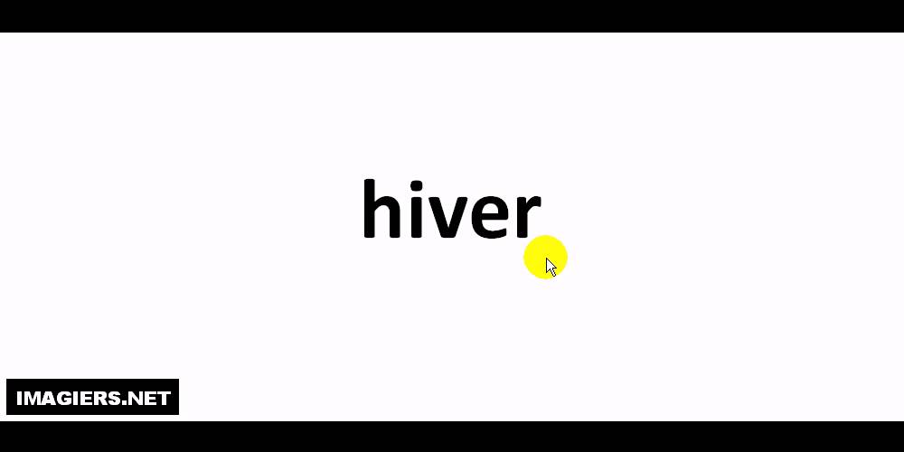 French pronunciation = hiver YouTube