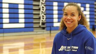 Assumption College Athletics: A Day In The Life Of Abby Jones