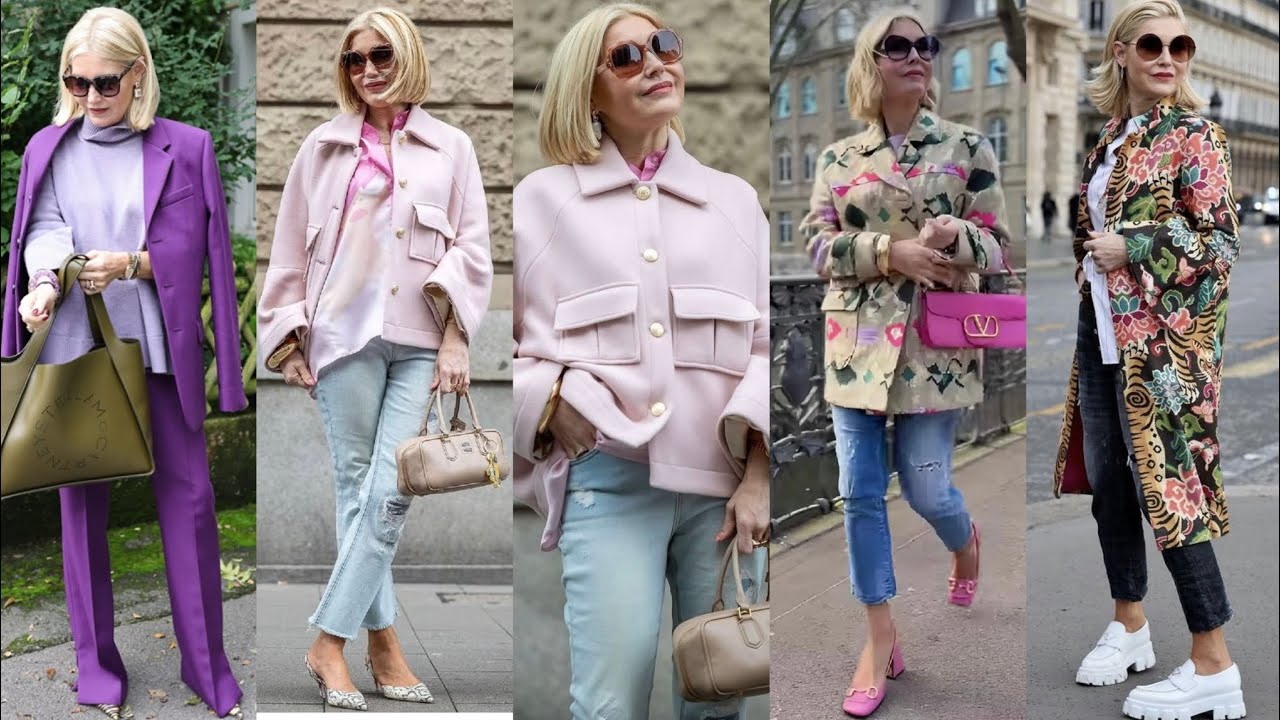 Natural Older Women OVER 50  | NewTrends Fashion For Women |winter and summer mid⛄ FallFashion 2026