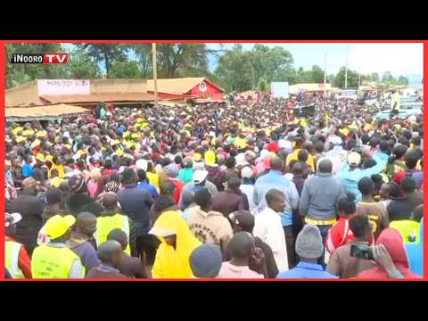 President Ruto kwarũka Ngabana Natembeya iceera-inĩ rĩake Rift Valley