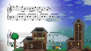Terraria Overworld (Day) - Re-Logic (Piano Tutorial)