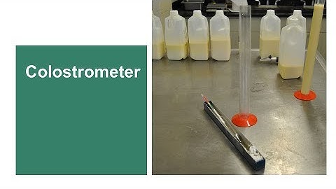 Colostrometer