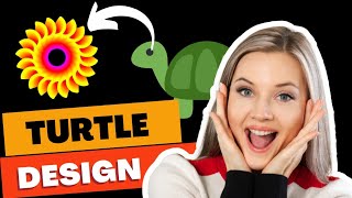Flower design using turtle in python programming| #turtle #pythonprogramming News