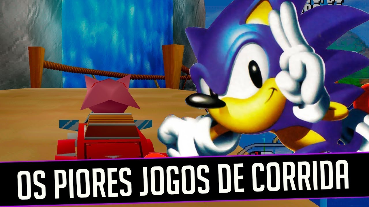 Lista relembra os antigos jogos de corrida mais 'bizarros' e