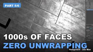Thousands of Faces, ZERO Unwrapping: Quick UV + Hotspot (3ds Max)