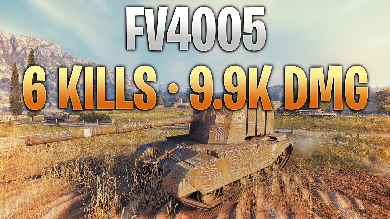 FV4005 - HESH ❤️ (6 Kills - 9.9k Dmg)