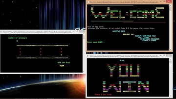 How to make SHUFFLE GAME ON C-sharp console application
