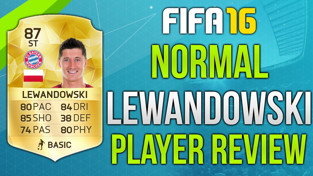 FIFA 16 Lewandowski Review (87) Fifa 16 Ultimate Team Player Review!