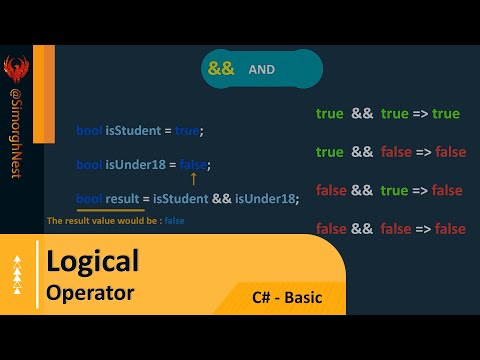C# Tutorial - Basic - 063 - Logical Operators