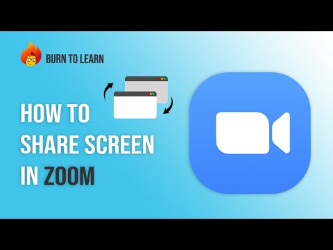 Video How To Share Your Screen in Zoom - youtube