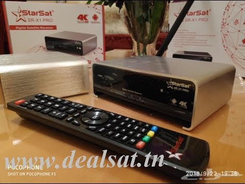 presentation StarSat SR-X1 PRO 4K تقديم جهاز @dealsattv5917