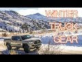 Winter Truck Gear - Emergency Car Gear (snow / cold specific) - Tacoma Survival Gear