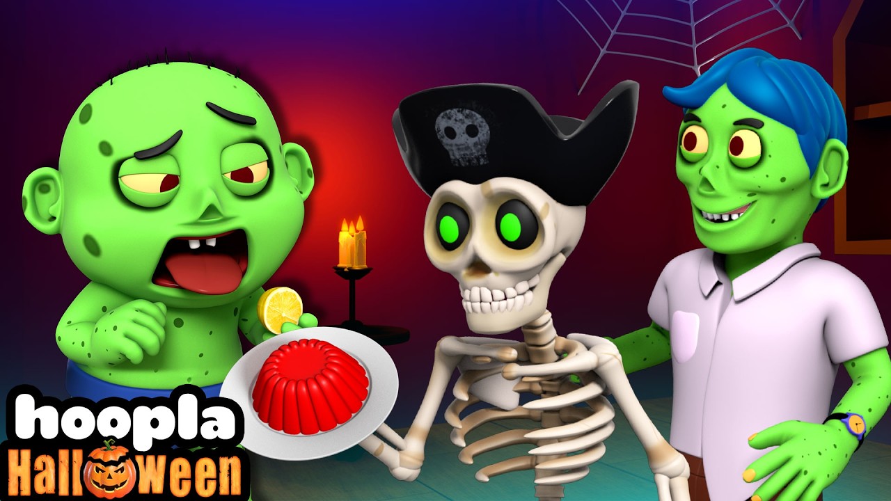 If You Are Zombie And You Are Hungry | Scary And Funny Halloween Songs | Hoopla Halloween