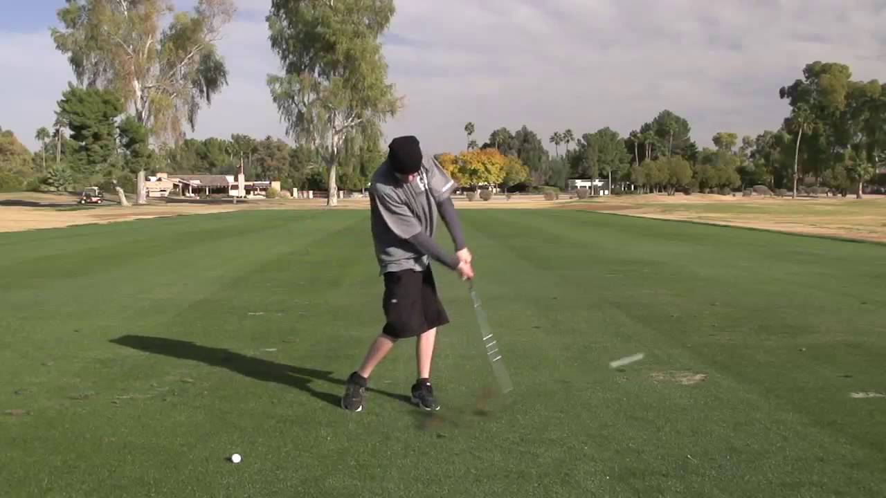 Flat golf swing Flat golf swing Tutorial YouTube