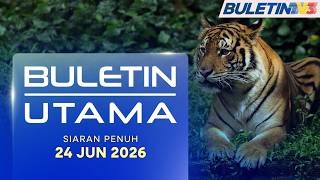 Harimau Berkeliaran Di Lubuk Mas | Buletin Utama, 24 Jun 2026