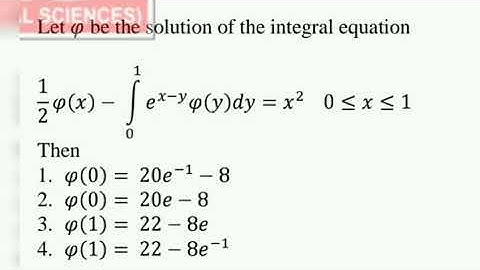 CSIR  NET MATHEMATICS DEC- 2017 PART-C Question:92