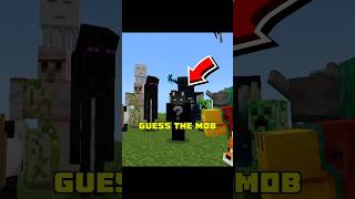 Only Real Minecraft Players Can Guess This Mob 😈🔥