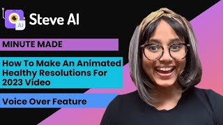 How To Make An Animated Video About Healthy Resolutions for 2023 | Voice Over | Animated Video Maker screenshot 3