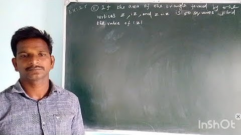 TN 12th Maths chapter :2.complex Numbers, Exercise :2.5 - Q. No. : 8