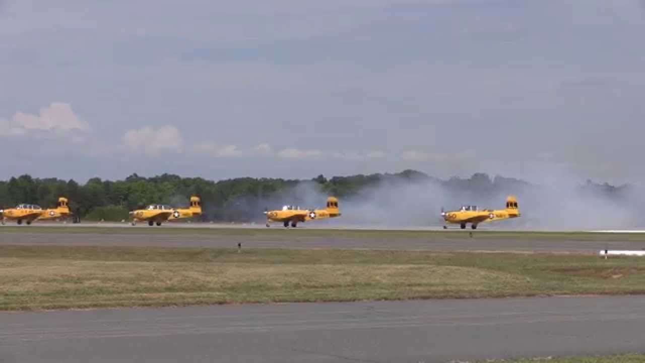Lima Lima T-34 Mentor Flight Team Winston-Salem, NC, Airshow 2015