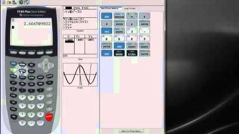 TI Calculator Finding Intersection of Functions.mp4