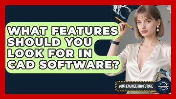 What Features Should You Look For in CAD Software? - Your Engineering Future