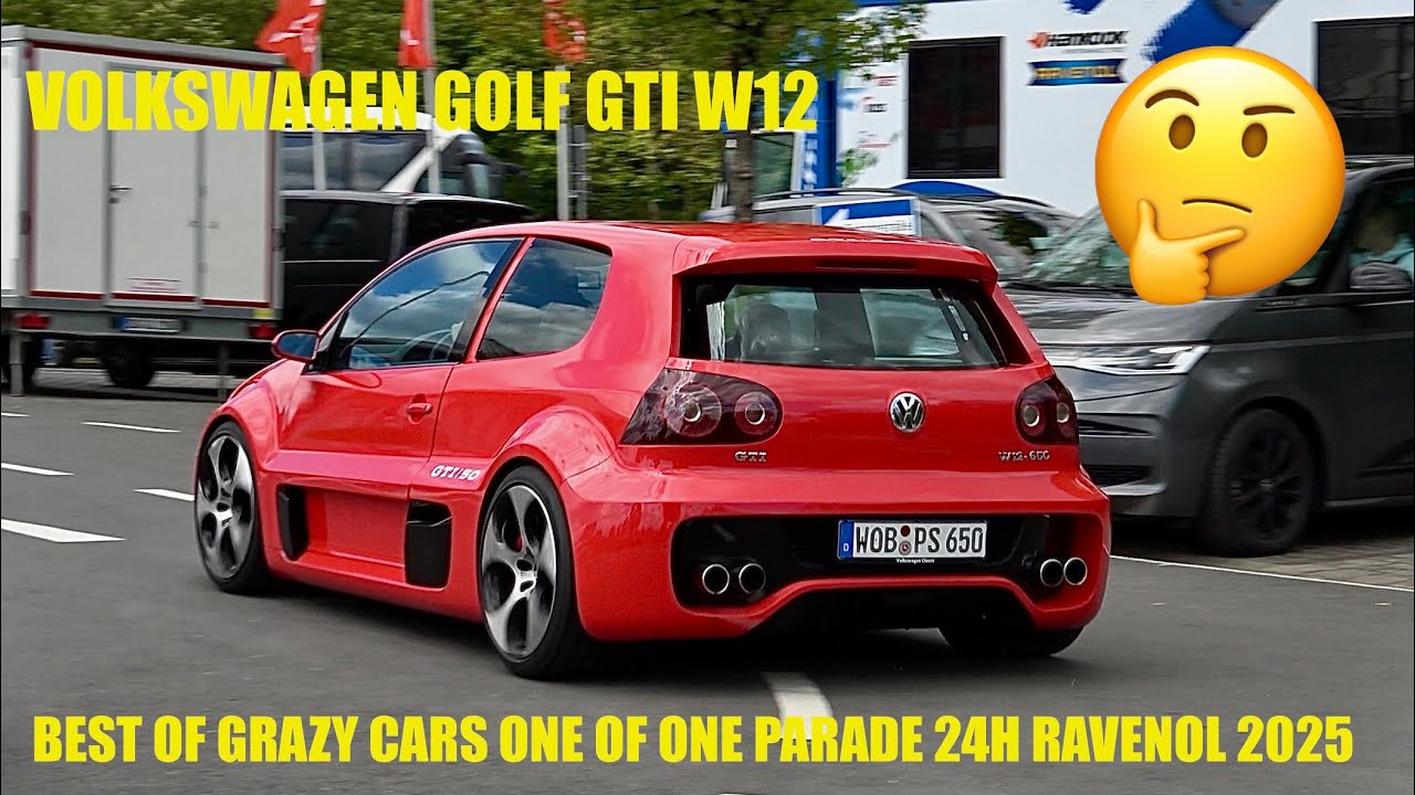 NÜRBURGRING ONE OF ONE VOLKSWAGEN GOLF GTI  W12, POLO WRC & HIGHLIGHTS 2026